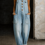 Moxelle | Classic Denim Overalls