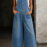 Elizabeth | Wide-legged cross-back jumpsuit