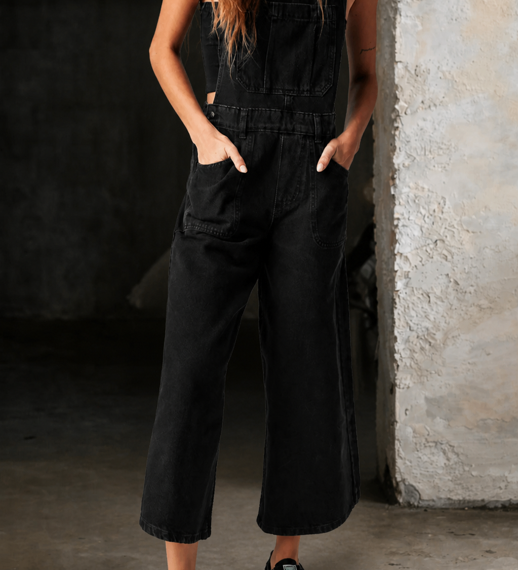 Elizabeth | Wide-legged cross-back jumpsuit