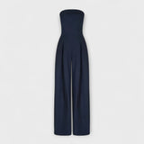 Eva - Elegant, strapless jumpsuit