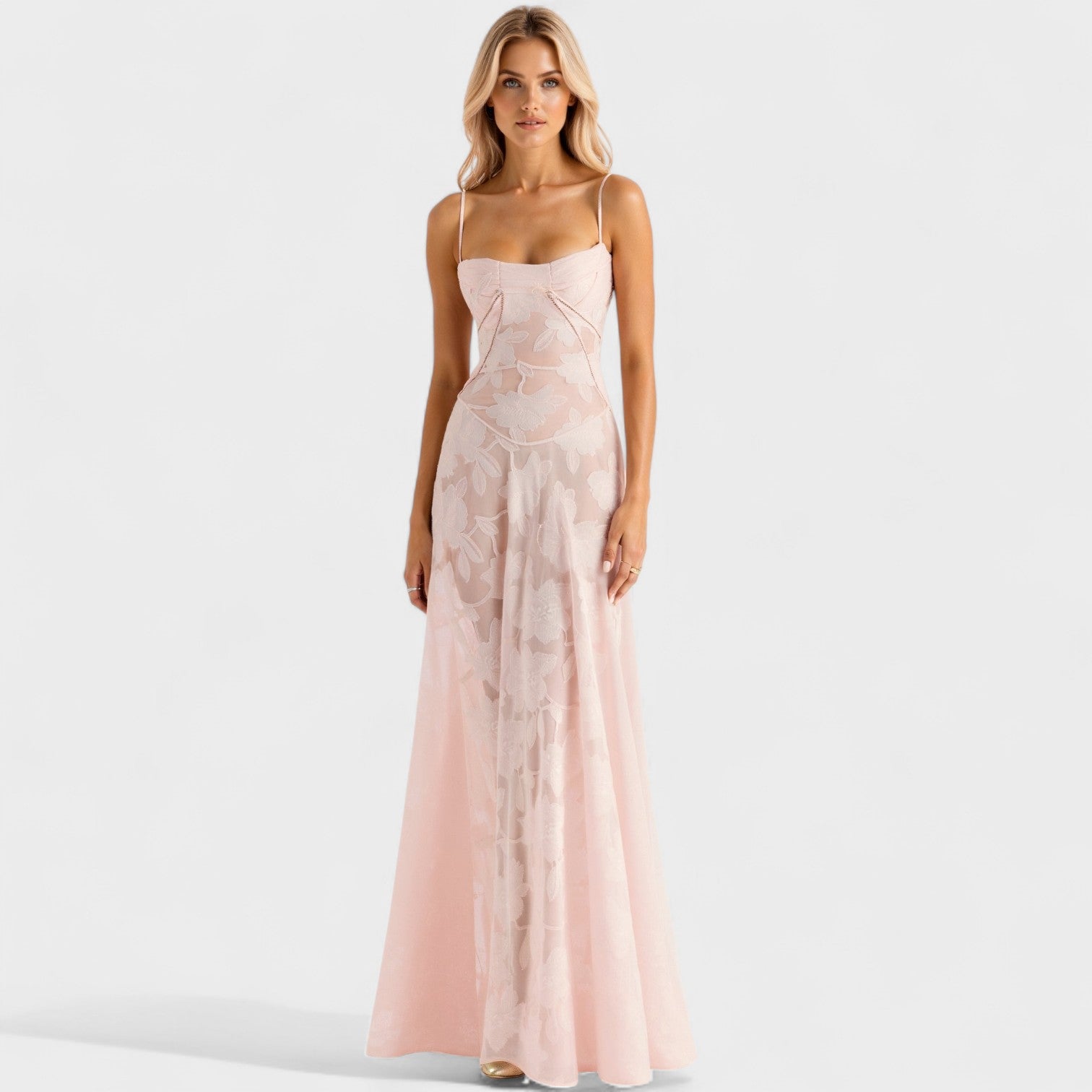 Verona - Floral maxi dress