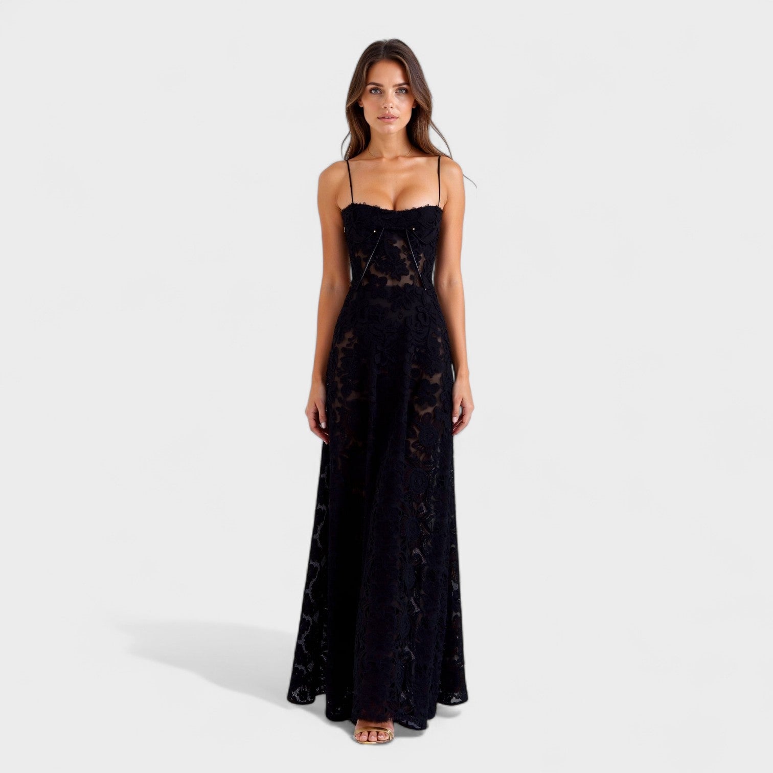Verona - Floral maxi dress
