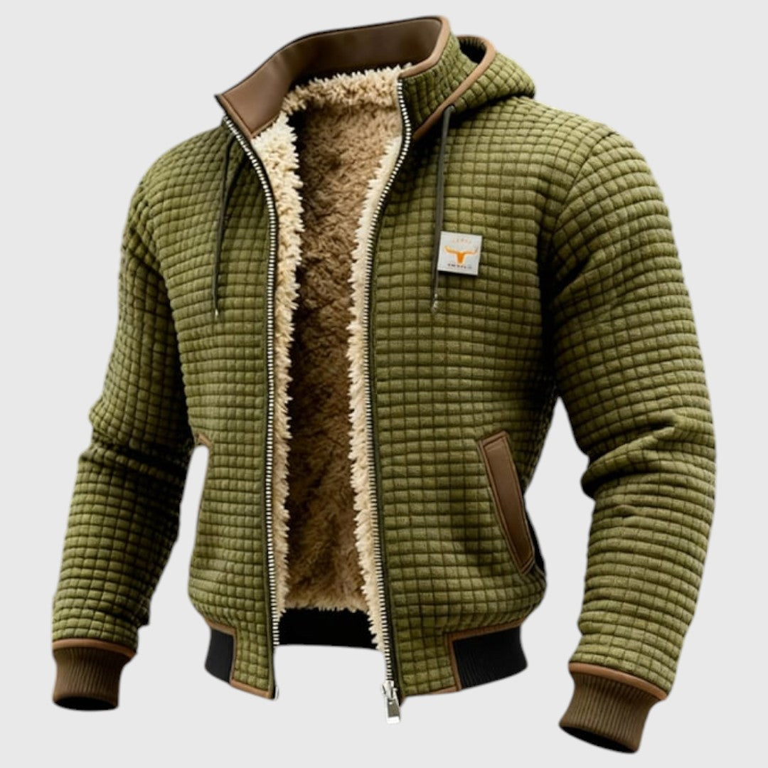 László - Retro checked jacket