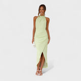 Camila - Long dress with pleats