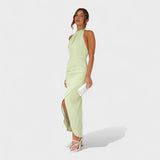 Camila - Long dress with pleats