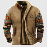 Stefan - Stylish fleece pullover with thermal lining