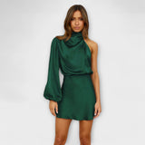 Mara - Mini dress with draping
