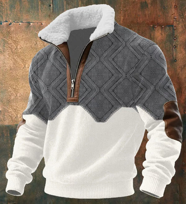 János - Turtleneck fleece pullover