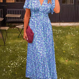 Élina - Long, loose floral summer dress