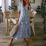 Luna | Lightweight Boho Midi Dress