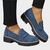 Thick-soled moccasins