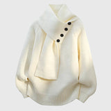 Arielle - Comfortable Shawl Neck Jumper