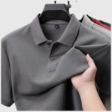 Aladár - Comfortable cotton polo shirt