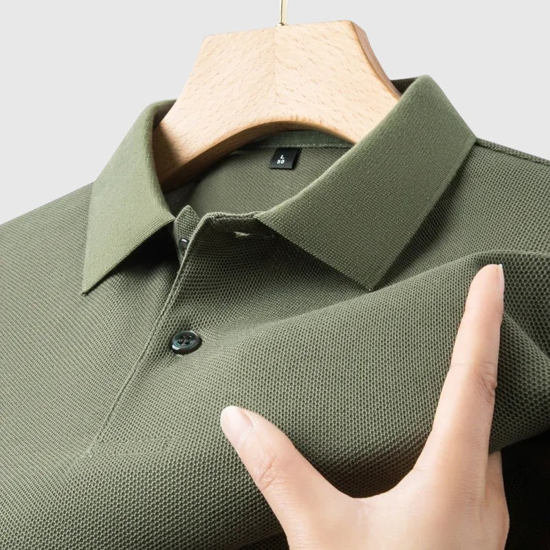 Aladár - Comfortable cotton polo shirt