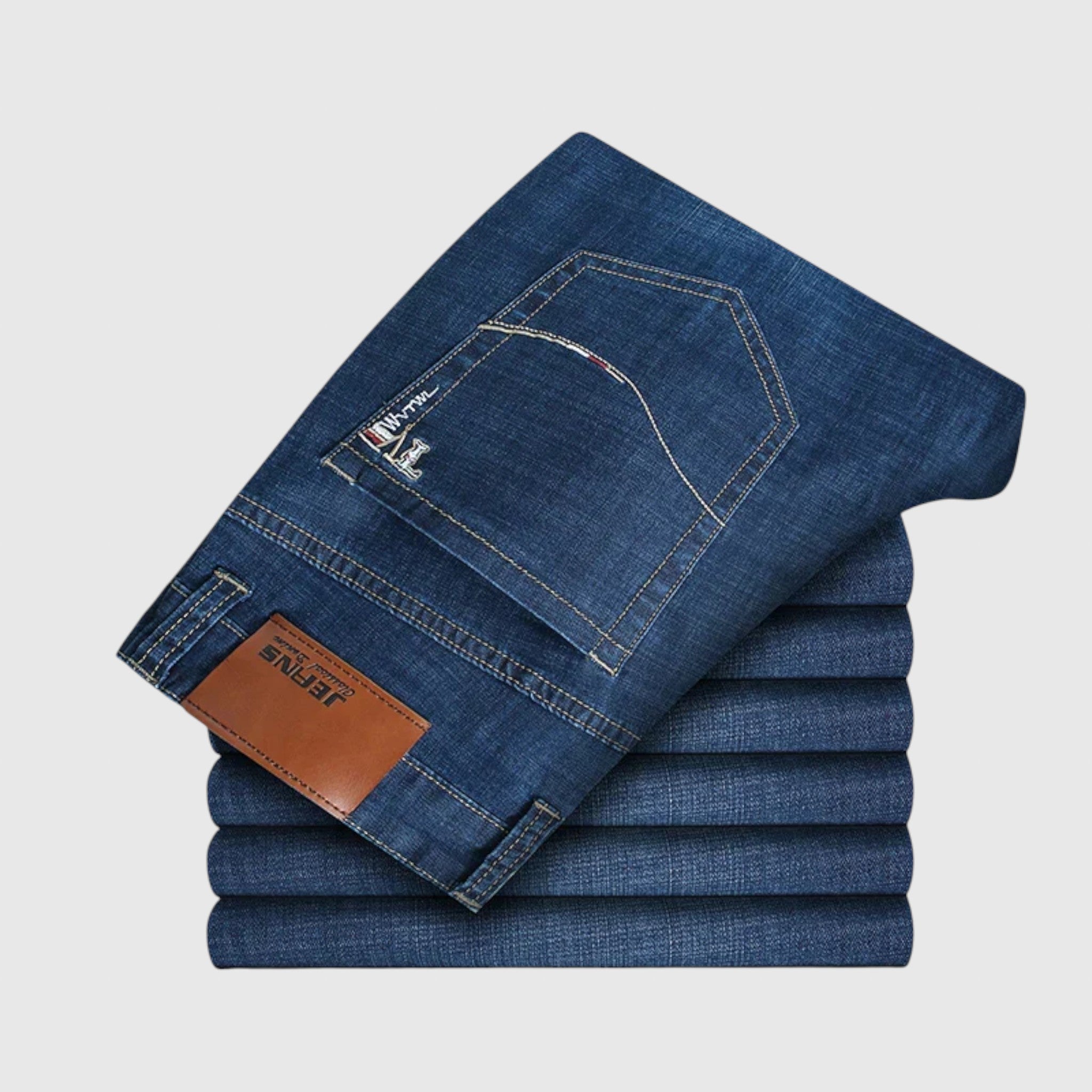 Classic straight jeans