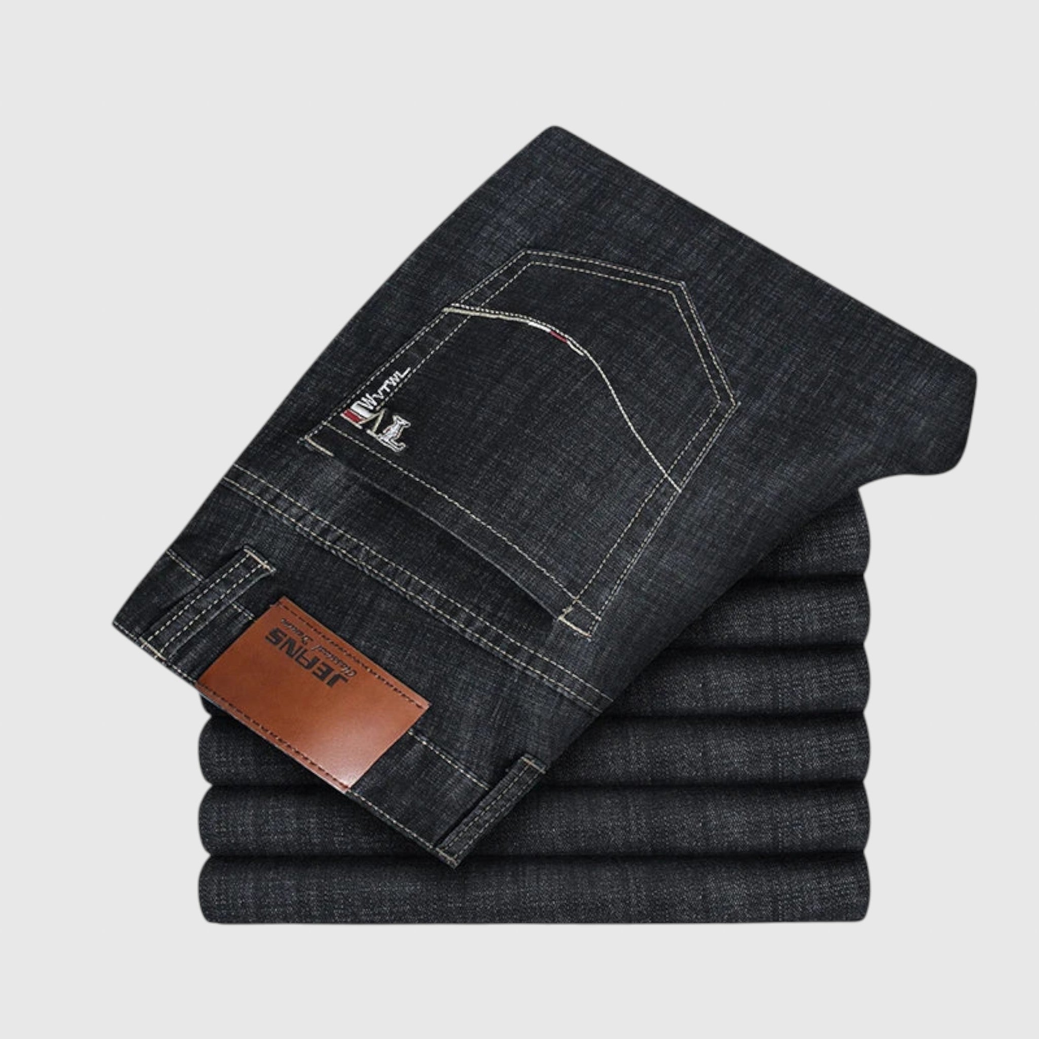 Classic straight jeans