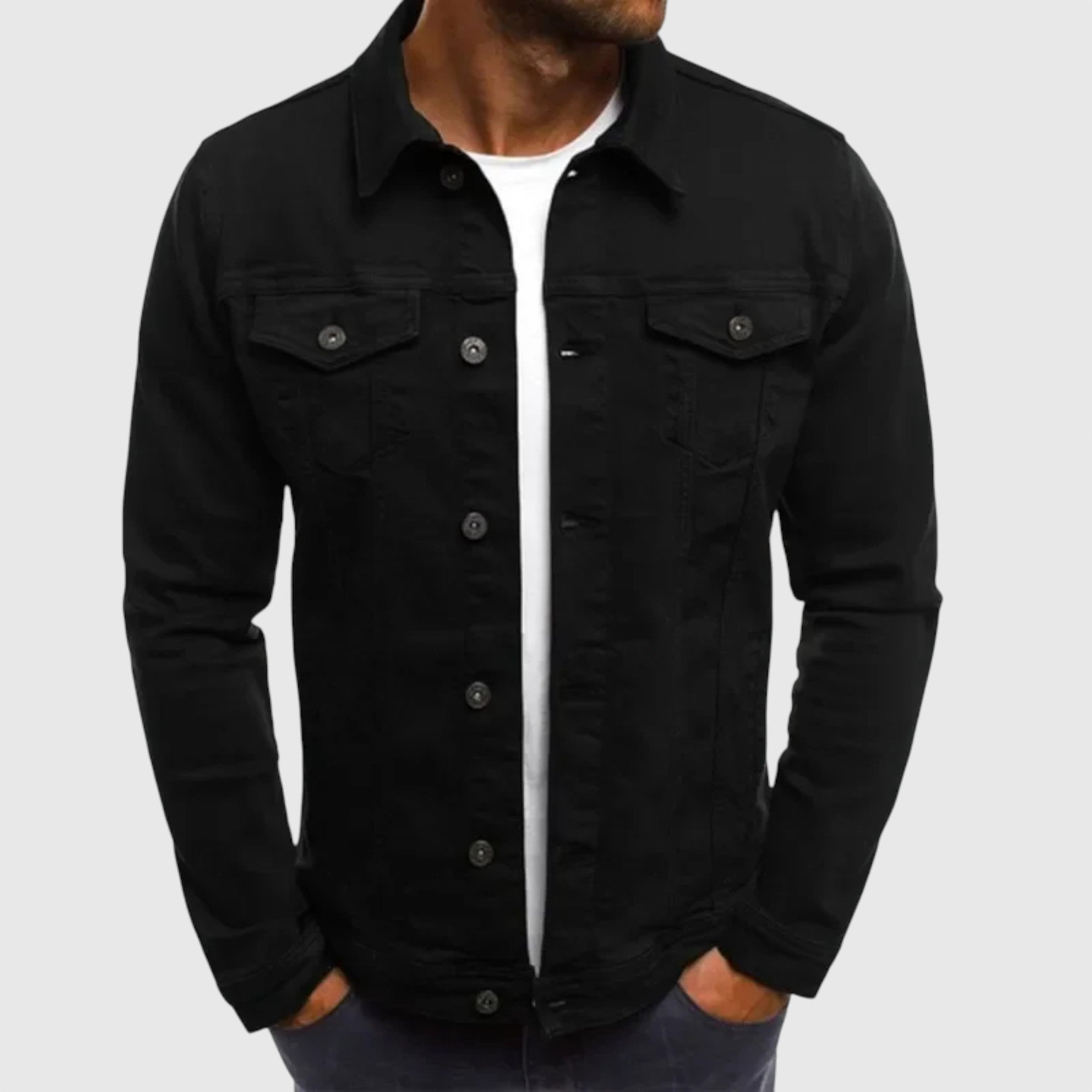 Brian - Men's denim jacket
