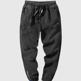 Elegant denim jogger trousers