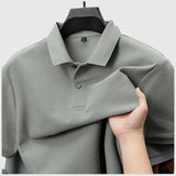 Aladár - Comfortable cotton polo shirt