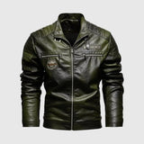 György - Faded leather jacket
