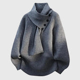 Arielle - Comfortable Shawl Neck Jumper
