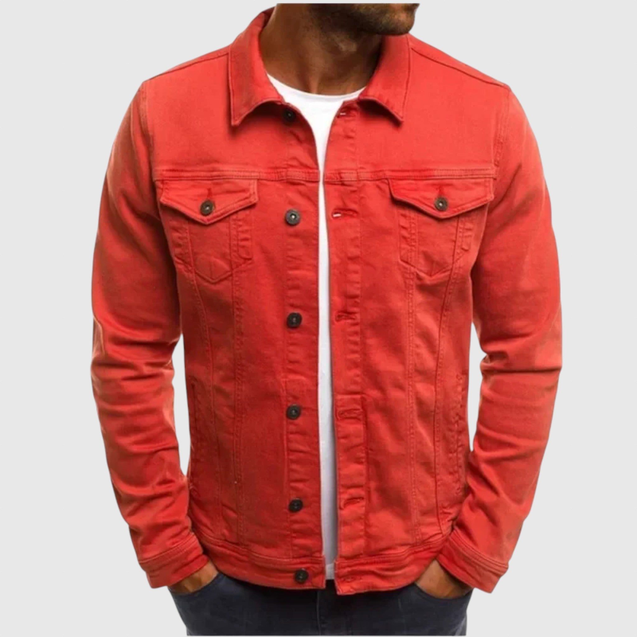 Brian - Men's denim jacket