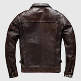 Todor – Leather jacket with pockets