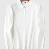 Ákos - Elegant men's zipped jumper