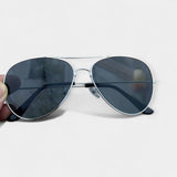 Retro Mirrored Lens Sunglasses
