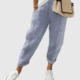 Nina - Elegant striped trousers