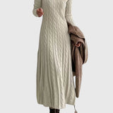 Vanessa - Elegant Knitted Maxi Dress