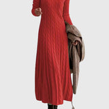 Vanessa - Elegant Knitted Maxi Dress
