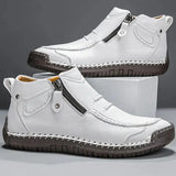 Matthew - Stylish men's shoes with zipper
