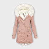 Ivara - Waterproof winter coat with fur lining