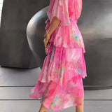 Cassia – Elegant Chiffon Dress