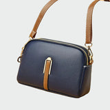 Elegant leather shoulder bag