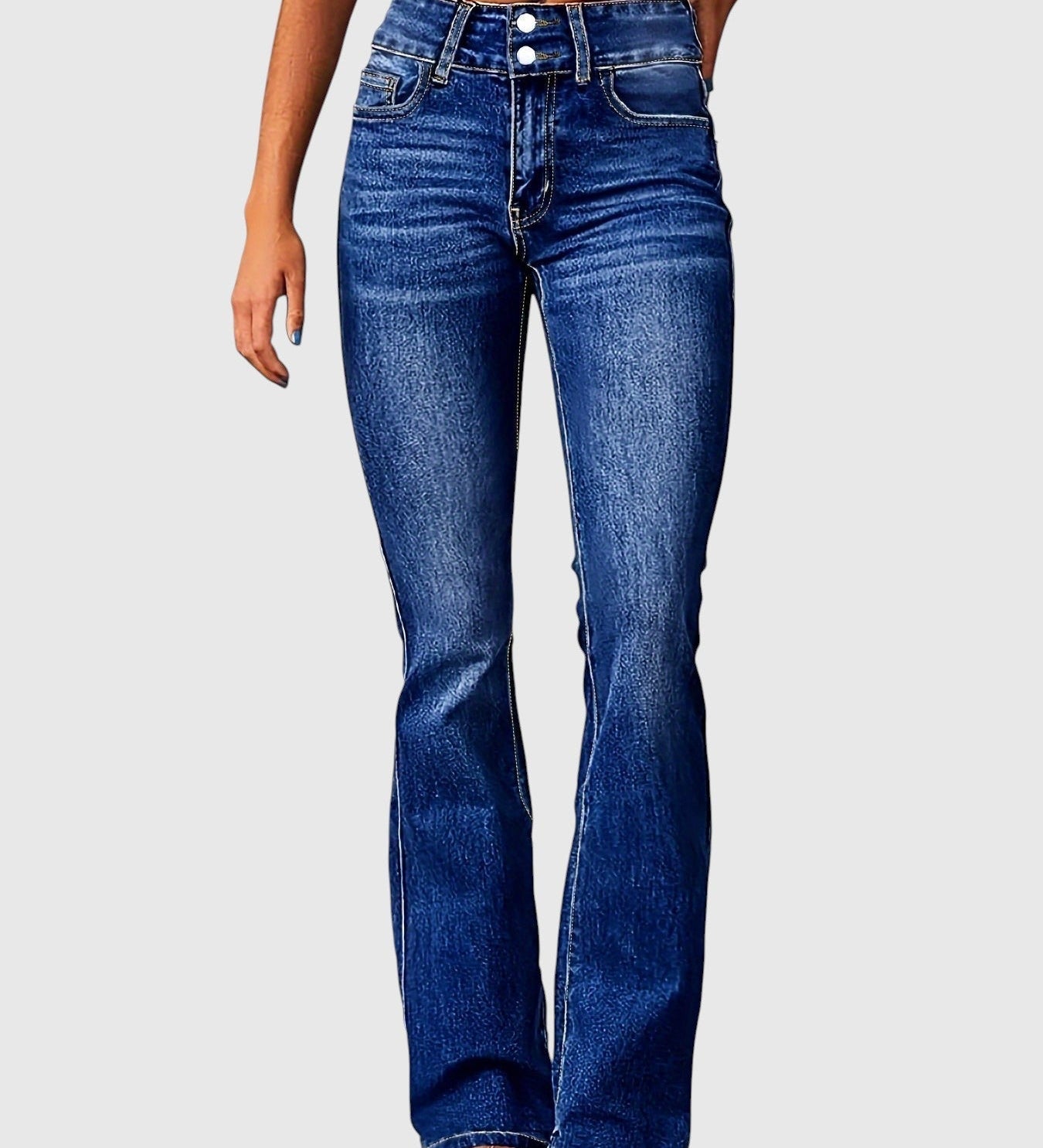 Marielen – High-waisted skinny jeans