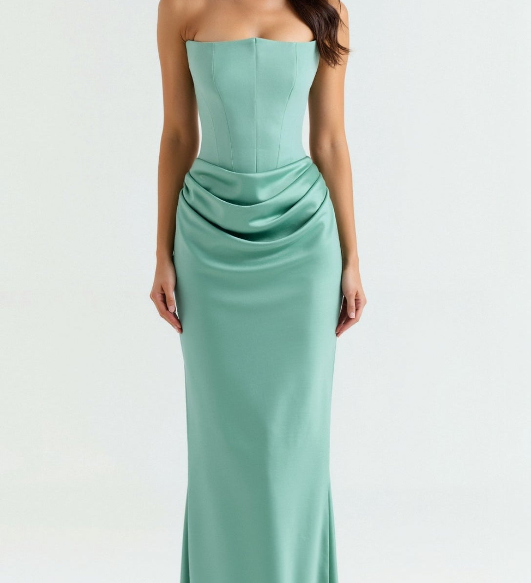 Esmeralda - Long dress with corset