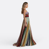 Lise - Long strapless dress