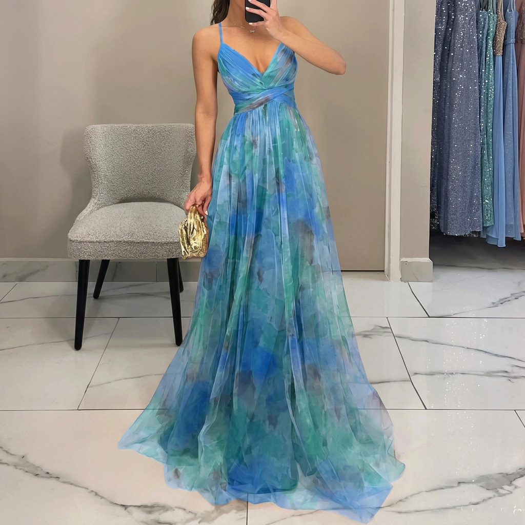Margarida – Maxi dress with floral print
