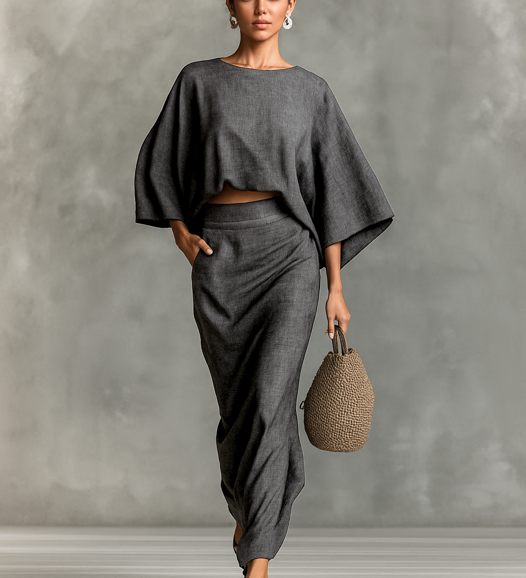 Cotton Skirt Set