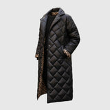 Ofira – Diamond coat with leopard lining