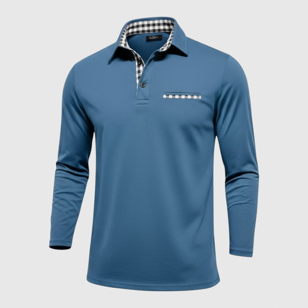 Iván - Long-sleeved polo shirt