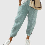 Nina - Elegant striped trousers