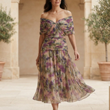Luisa V-neck Dress