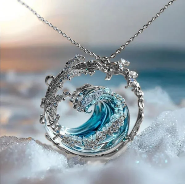 Ocean Wedding Necklace