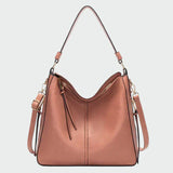 Classic Leather Hobo Bag