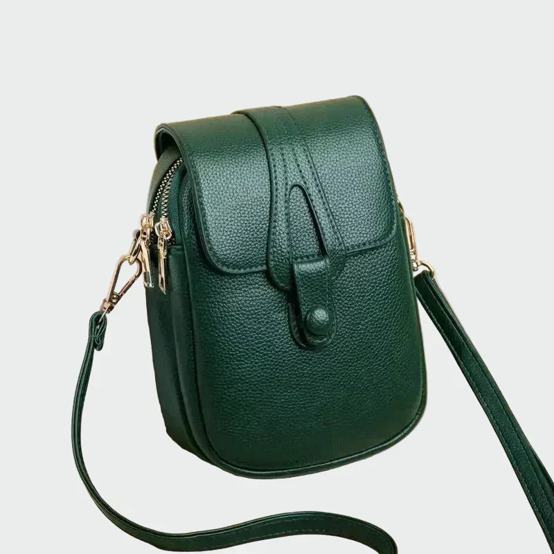 Elegant retro leather bag