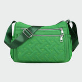 Elegant nylon shoulder bag