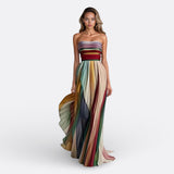 Lise - Long strapless dress
